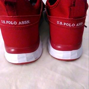 Polo Athletic shoes red size 6